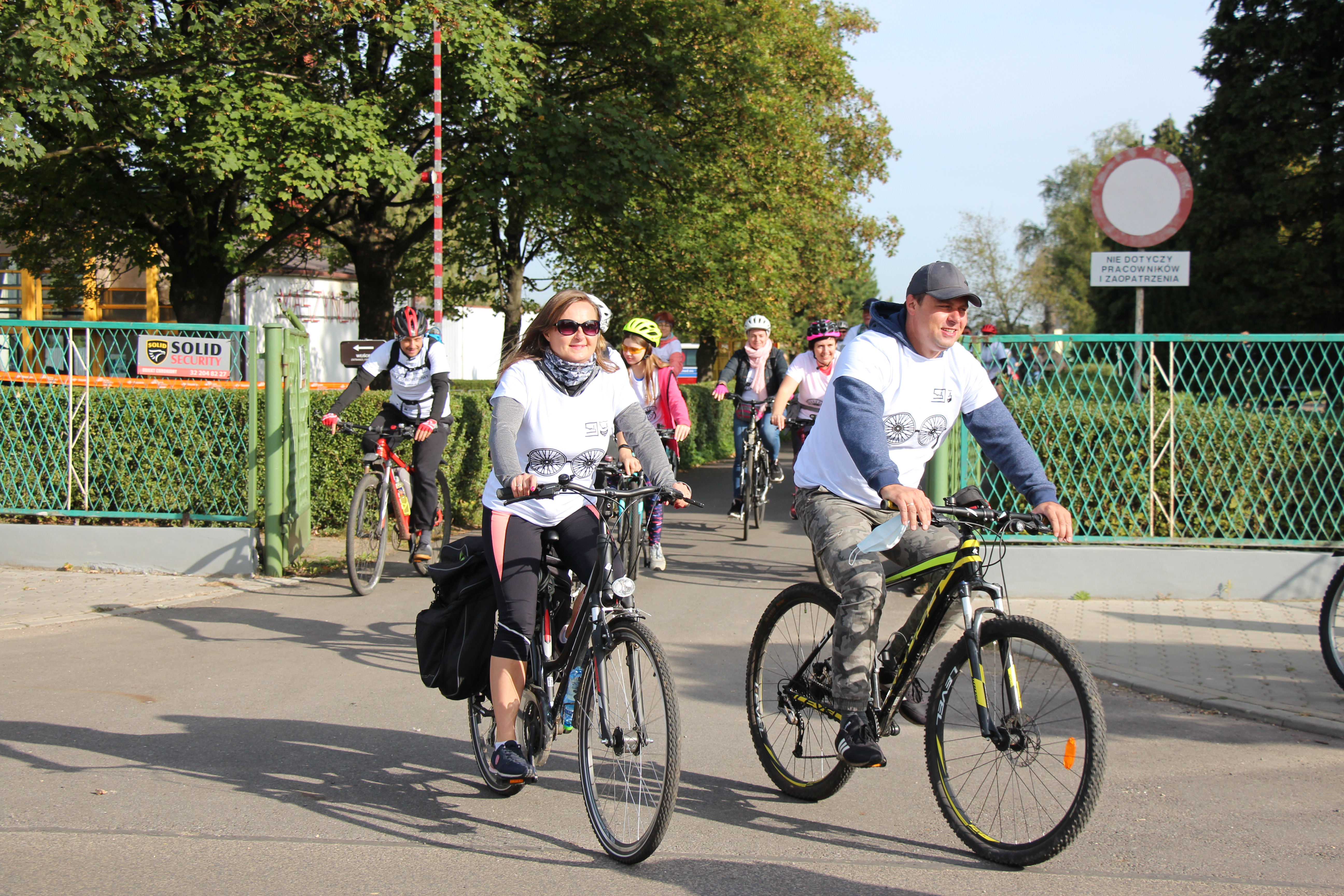 200 rowerzystów jedzie tropami górnośląskiej szlachty