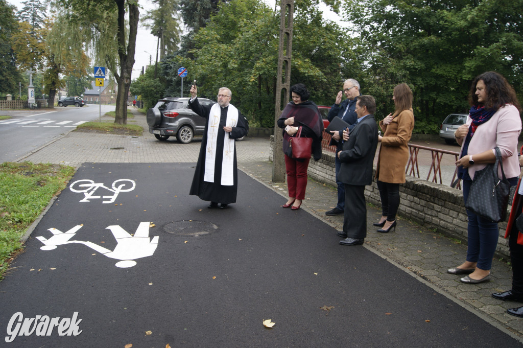 Ścieżka rowerowa Laryszów- Miedary poświęcona i otwarta