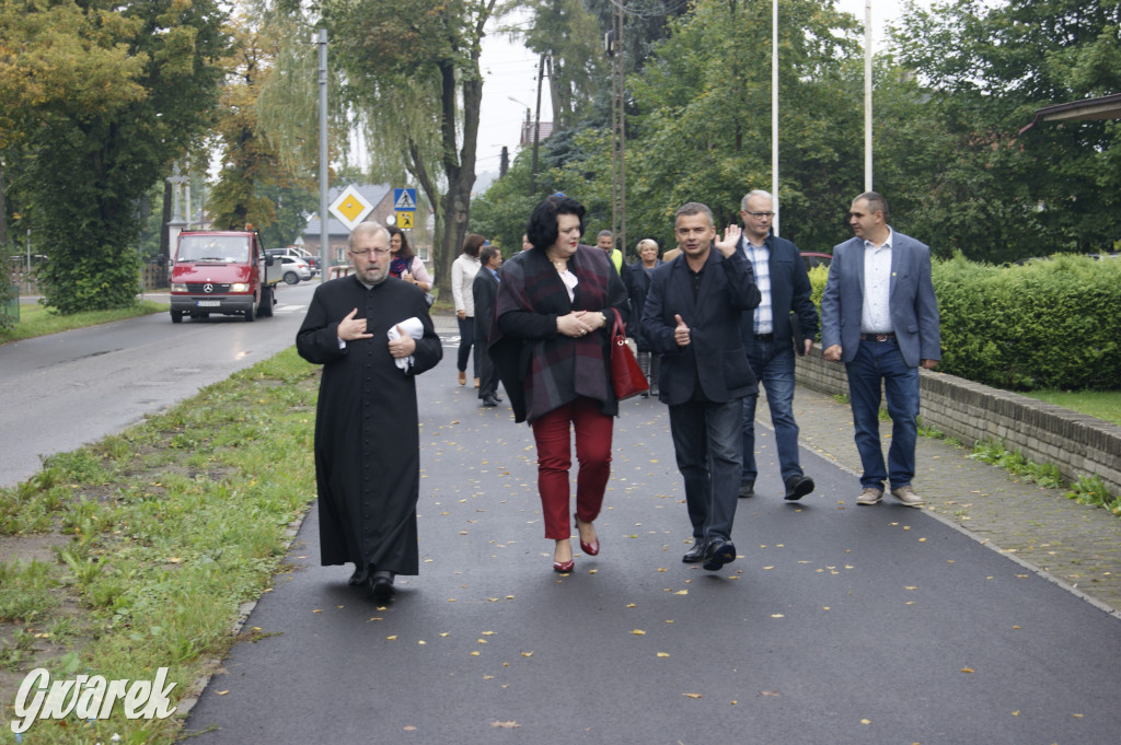 Ścieżka rowerowa Laryszów- Miedary poświęcona i otwarta