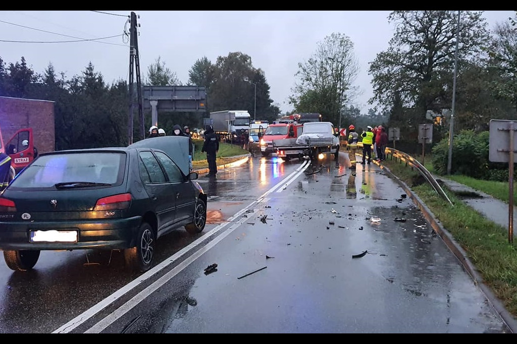Pijany spowodował kolizję w Kaletach