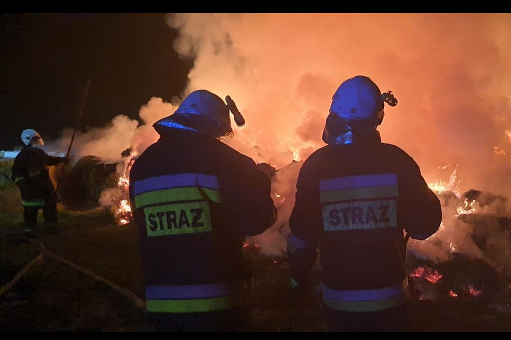 Pożar w Kaletach-Jędrysku