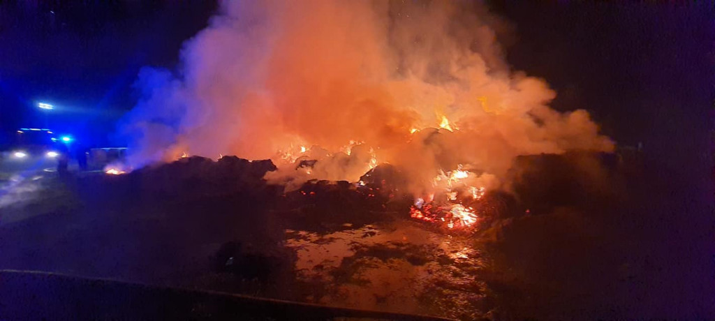 Pożar w Kaletach-Jędrysku