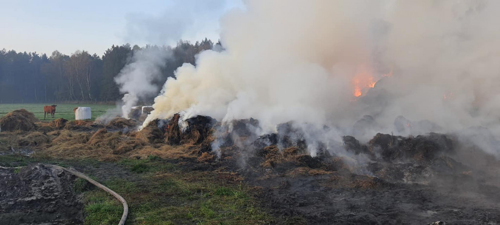 Pożar w Kaletach-Jędrysku