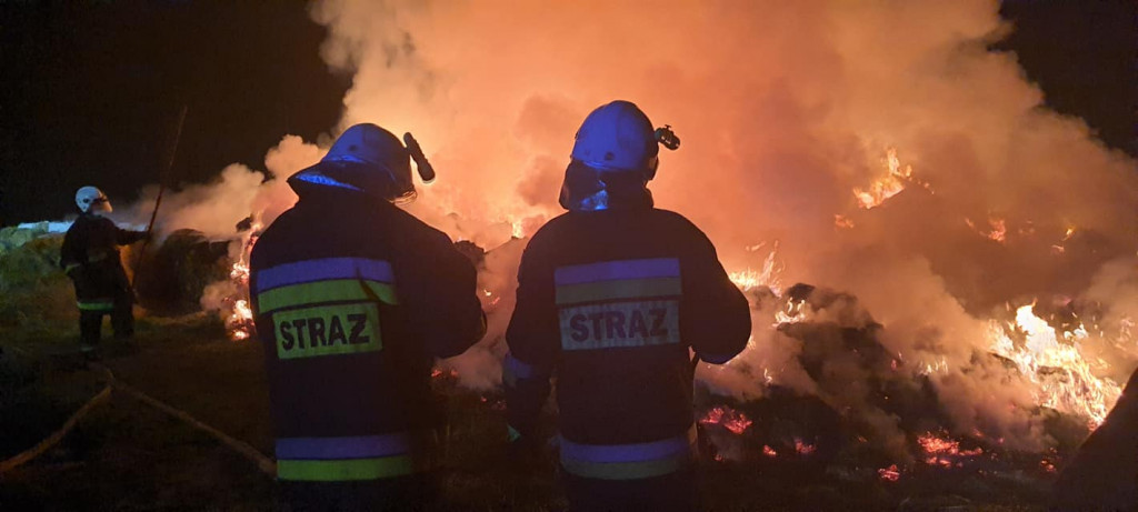 Pożar w Kaletach-Jędrysku