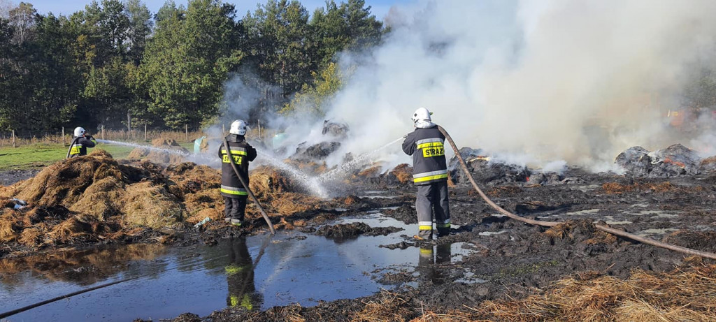 Pożar w Kaletach-Jędrysku