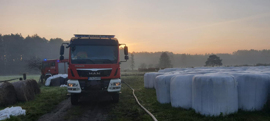Pożar w Kaletach-Jędrysku