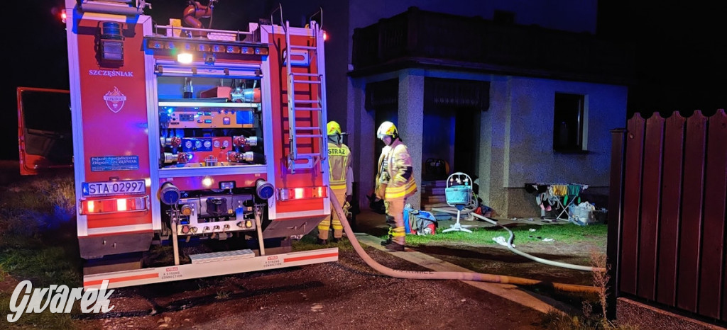 Pożar w Tąpkowicach