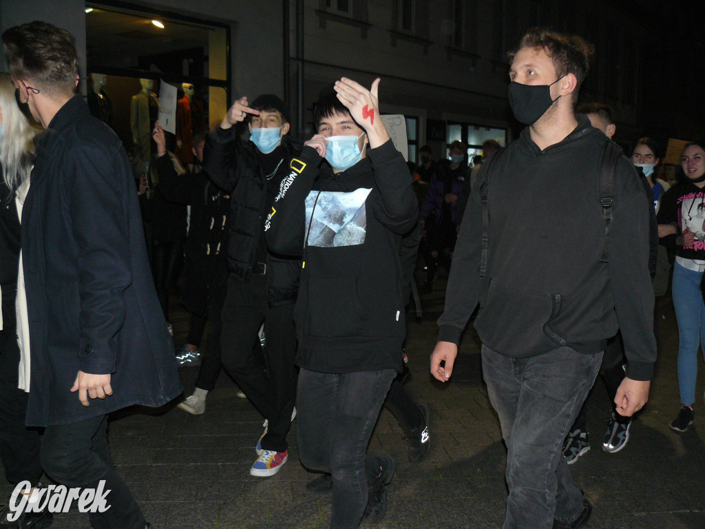 Protest kobiet w Tarnowskich Górach - 26.10