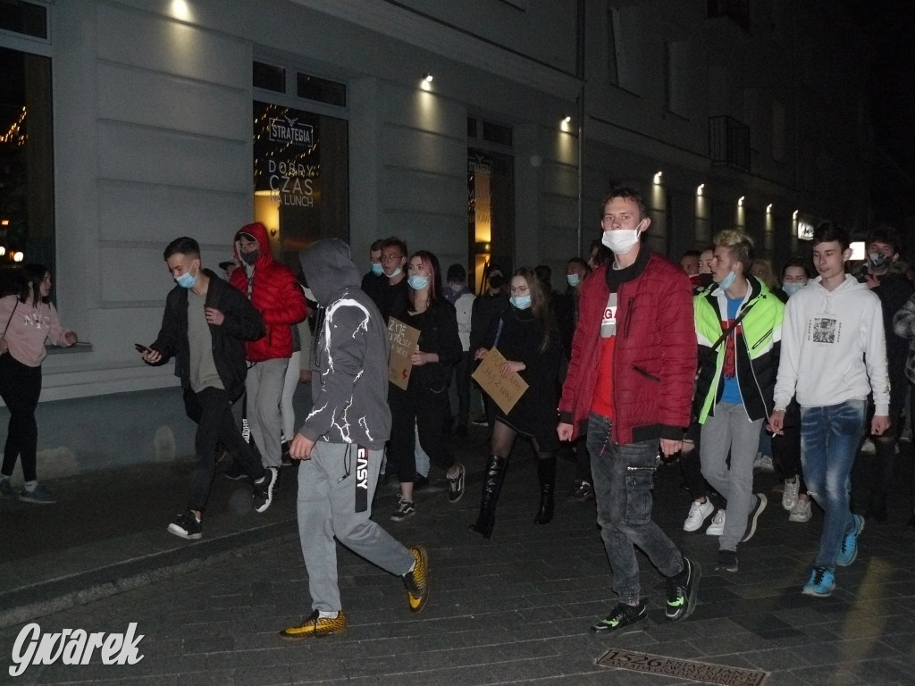 Protest kobiet w Tarnowskich Górach - 26.10