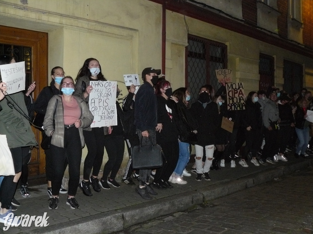 Protest kobiet w Tarnowskich Górach - 26.10