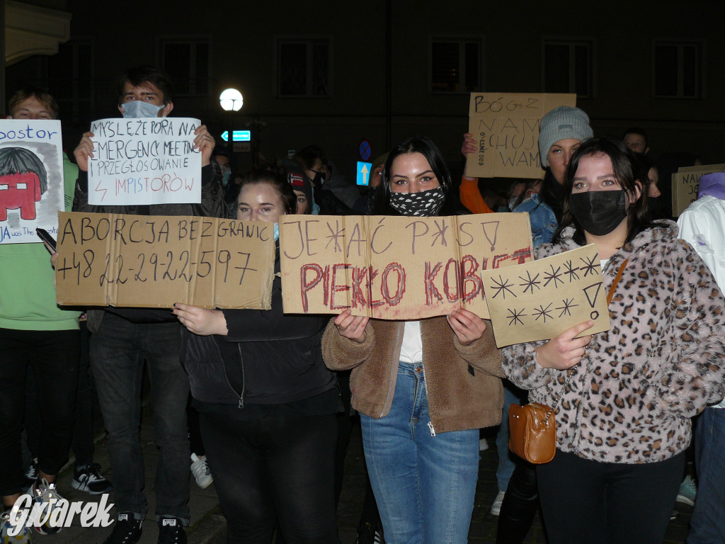 Protest kobiet w Tarnowskich Górach - 26.10