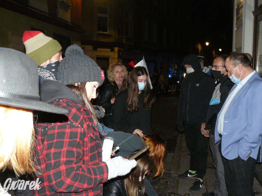 Protest kobiet w Tarnowskich Górach - 26.10