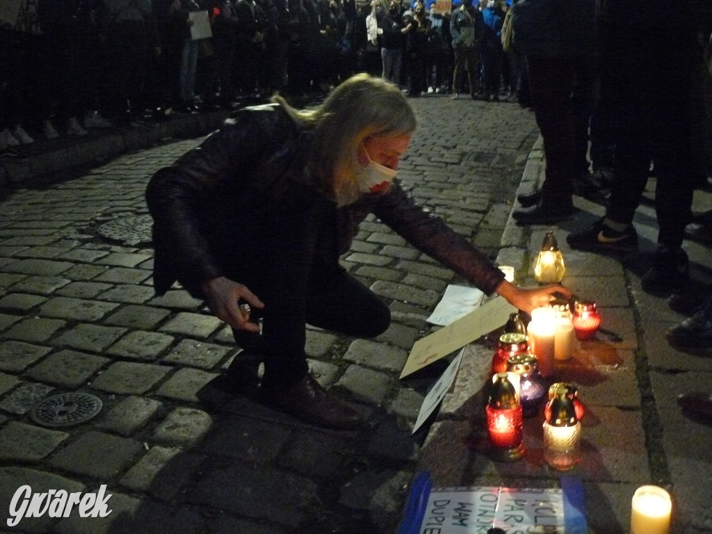 Protest kobiet w Tarnowskich Górach - 26.10