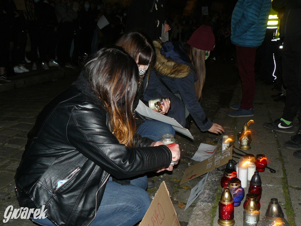 Protest kobiet w Tarnowskich Górach - 26.10