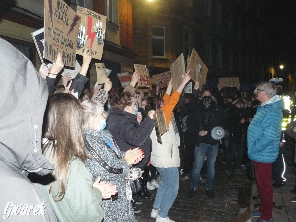 Protest kobiet w Tarnowskich Górach - 26.10