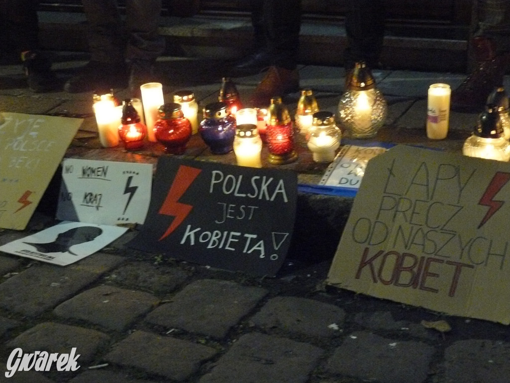 Protest kobiet w Tarnowskich Górach - 26.10