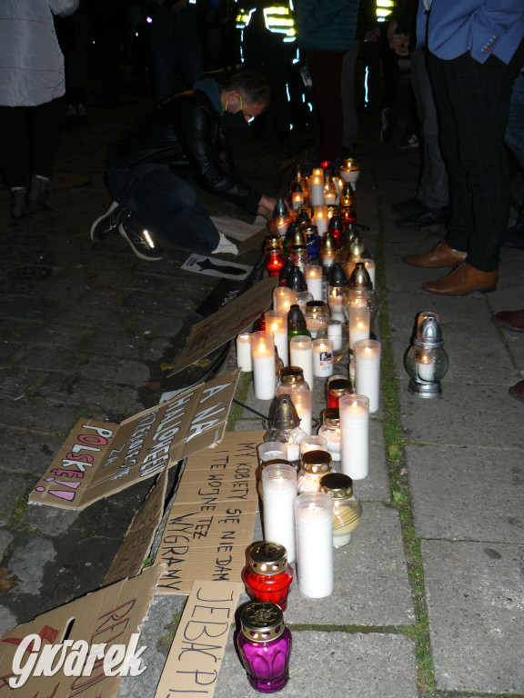 Protest kobiet w Tarnowskich Górach - 26.10