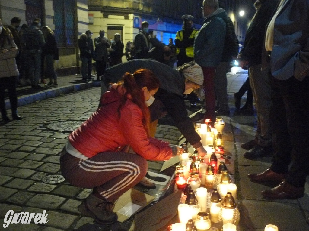 Protest kobiet w Tarnowskich Górach - 26.10