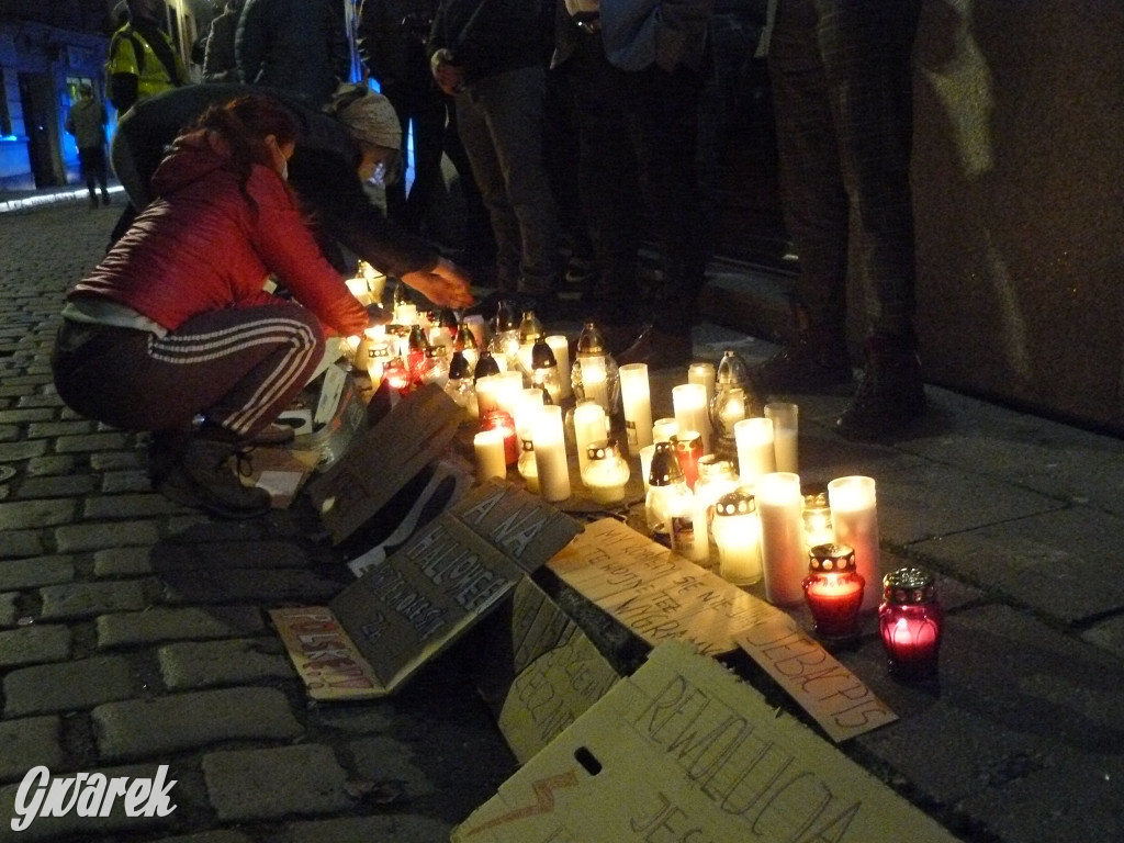 Protest kobiet w Tarnowskich Górach - 26.10