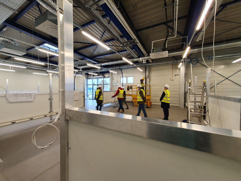 Trwa budowa szpitala tymczasowego w Pyrzowicach