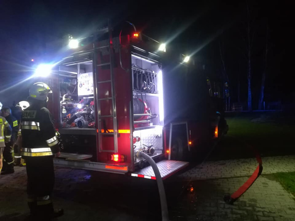 Duży pożar stajni w Nowej Wsi Tworoskiej
