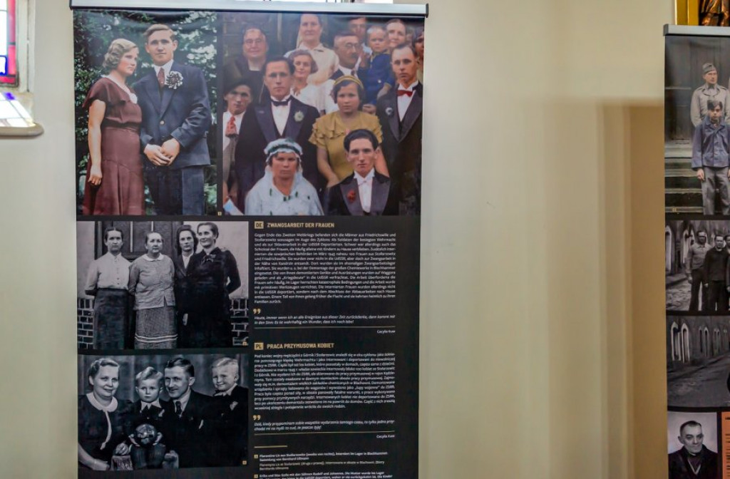 Wystawa o losach mieszkańców w 1945 r.