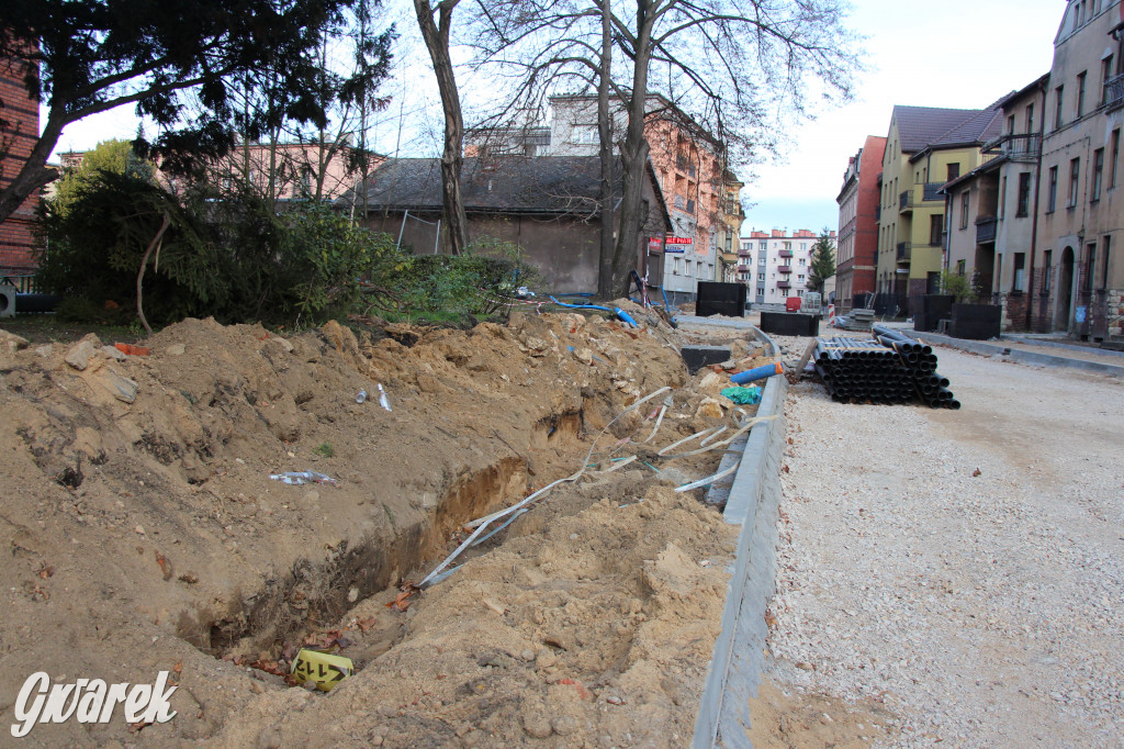 Remont ul. Powstańców Śląskich - chodniki i miejsce na zieleń