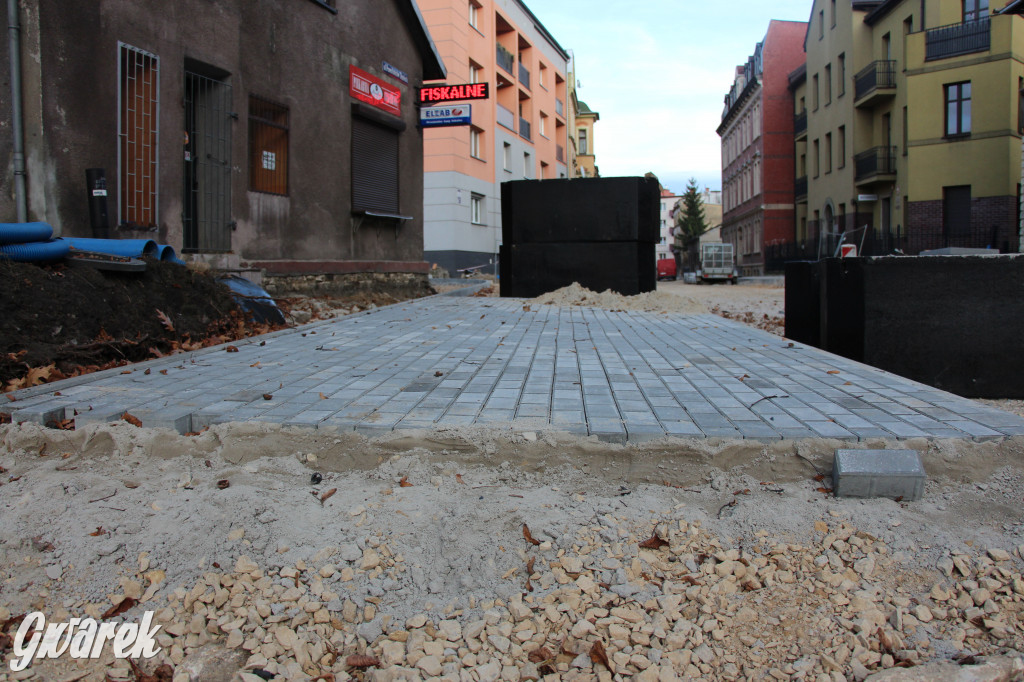 Remont ul. Powstańców Śląskich - chodniki i miejsce na zieleń