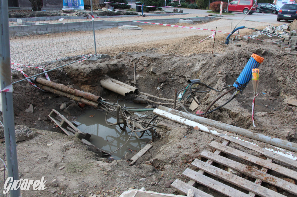 Remont ul. Powstańców Śląskich - chodniki i miejsce na zieleń