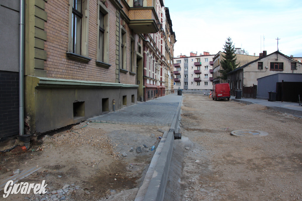 Remont ul. Powstańców Śląskich - chodniki i miejsce na zieleń