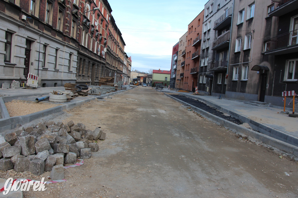 Remont ul. Powstańców Śląskich - chodniki i miejsce na zieleń