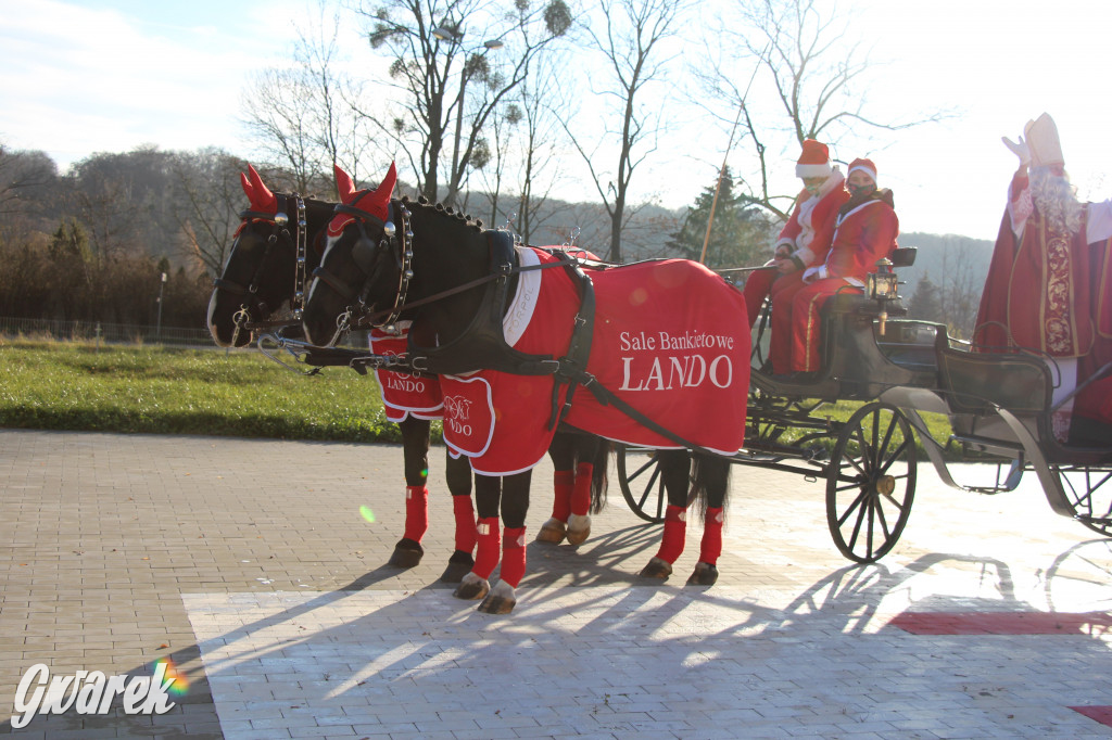 5620 pierników, kolędy pod szpitalem i św. Mikołaj w bryczce