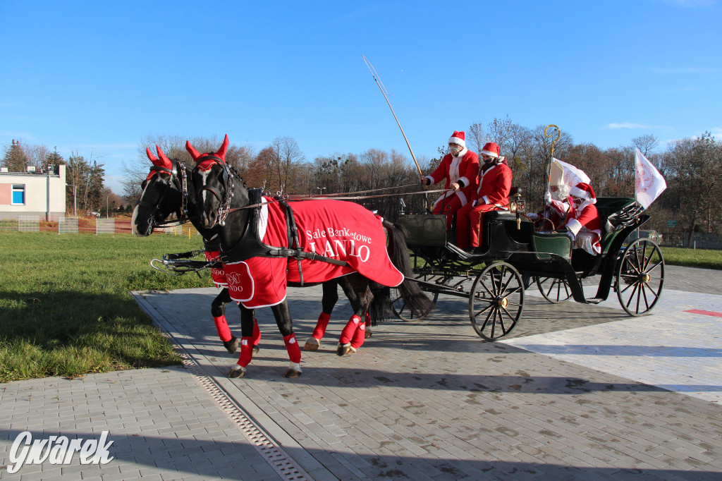 5620 pierników, kolędy pod szpitalem i św. Mikołaj w bryczce