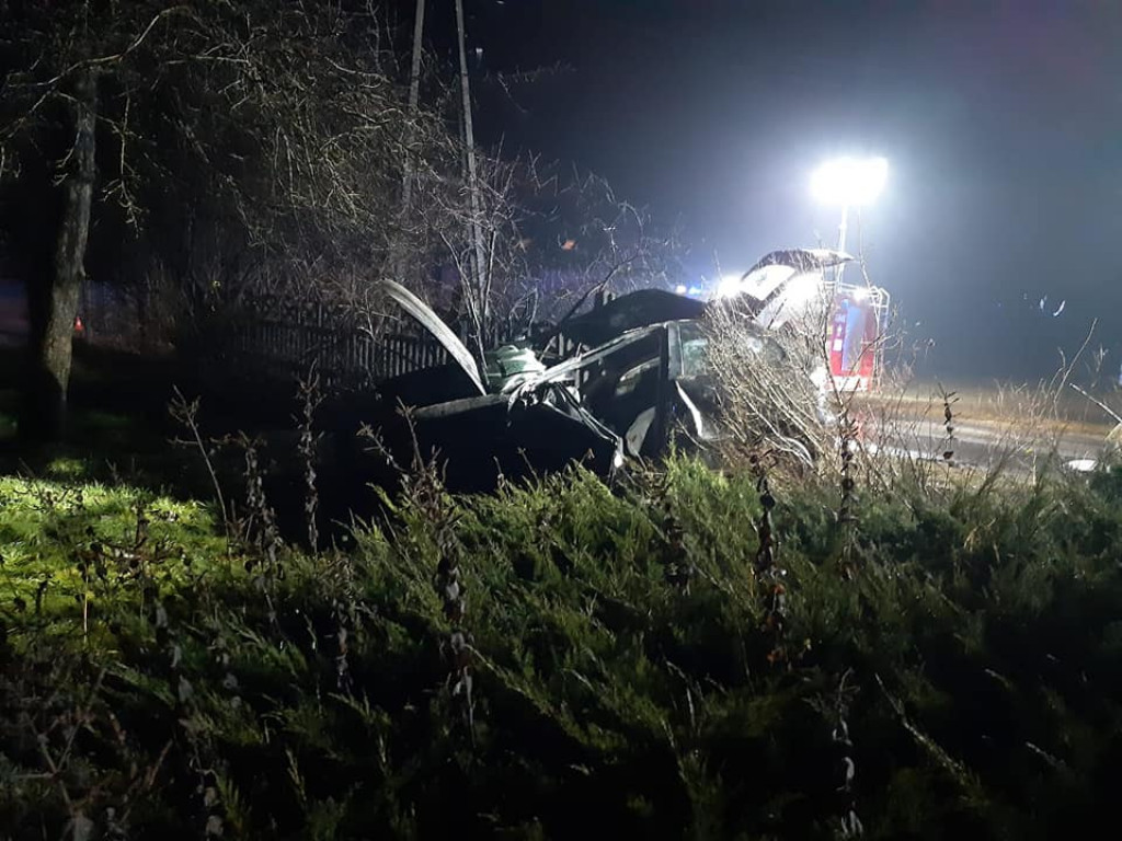 Wypadek w Ożarowicach