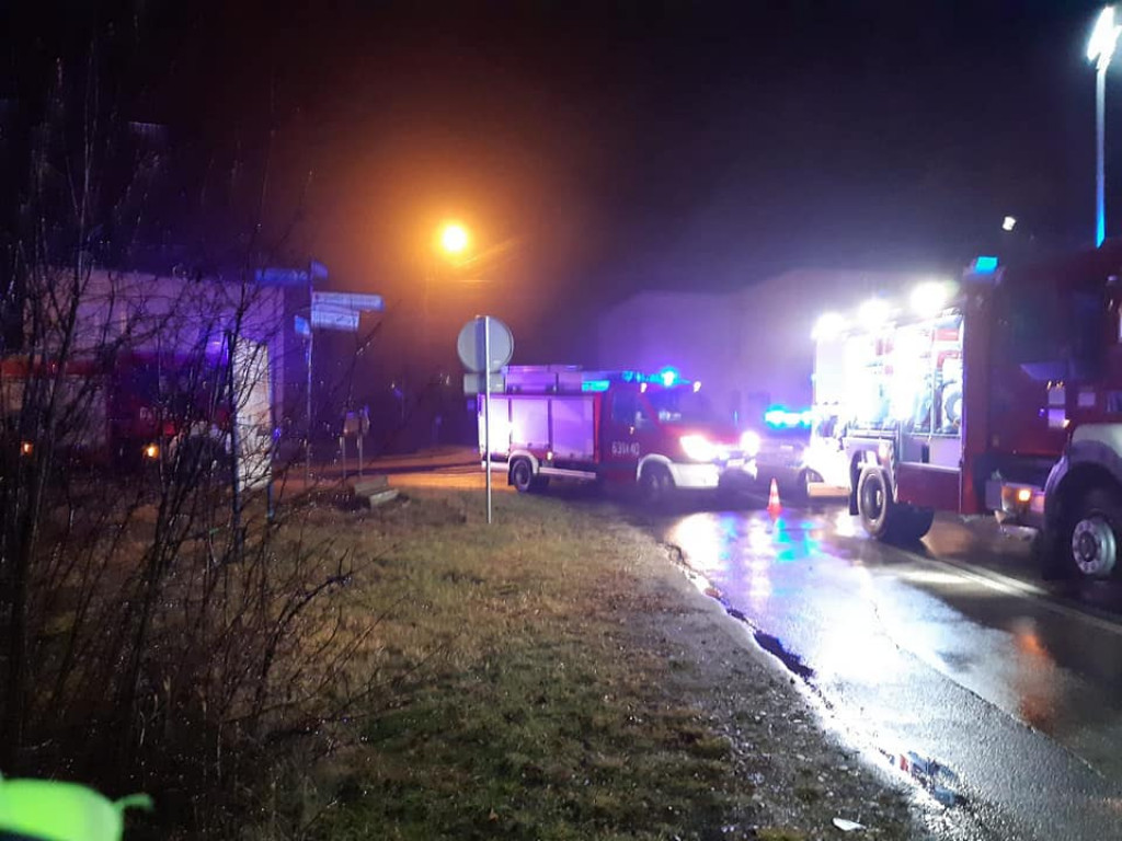 Wypadek w Ożarowicach