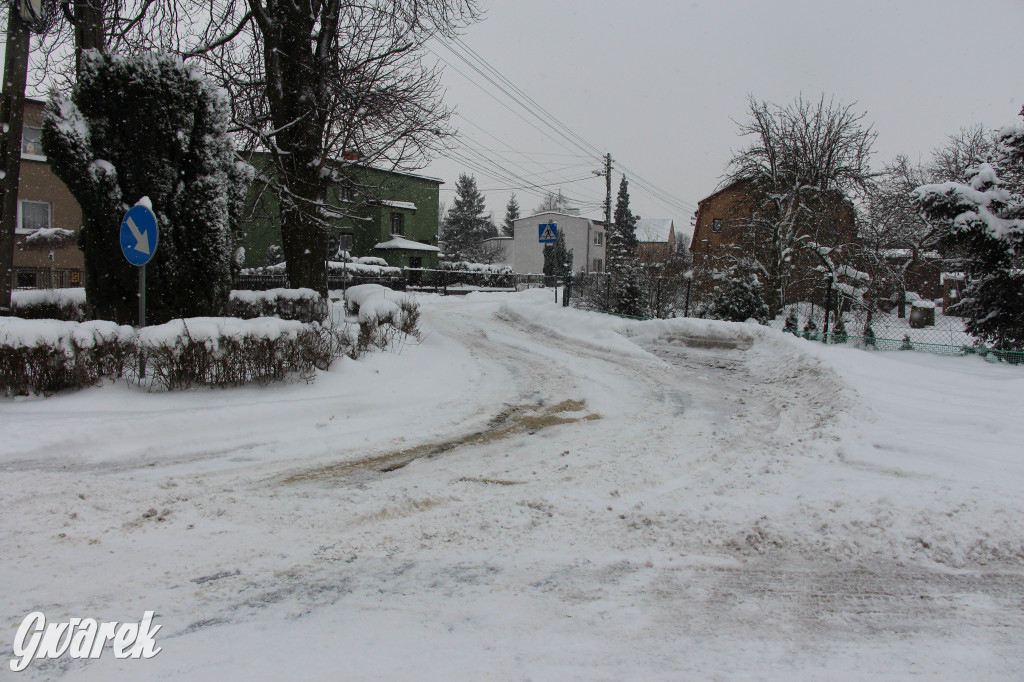 Rekordowe opady śniegu. Czy po waszej ulicy jechał już pług?