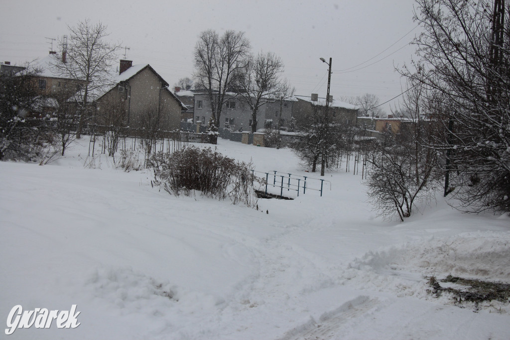 Rekordowe opady śniegu. Czy po waszej ulicy jechał już pług?