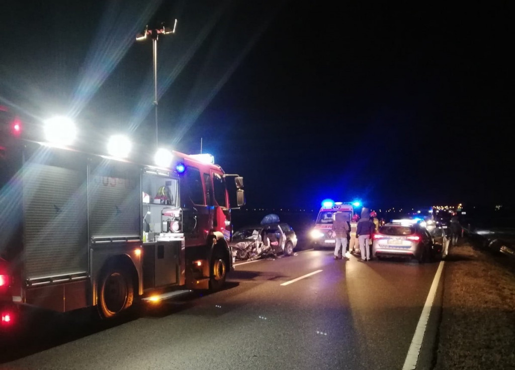 Niebezpieczna DK 11. Trzy osoby w szpitalu