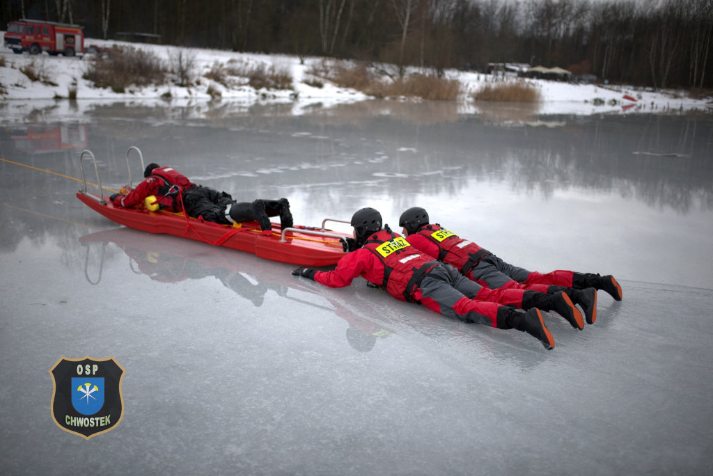Mówią, że lód był idealnej grubości