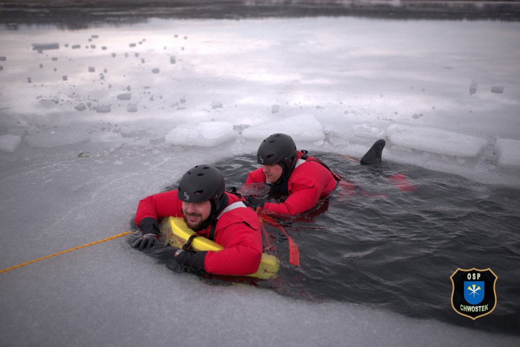 Mówią, że lód był idealnej grubości