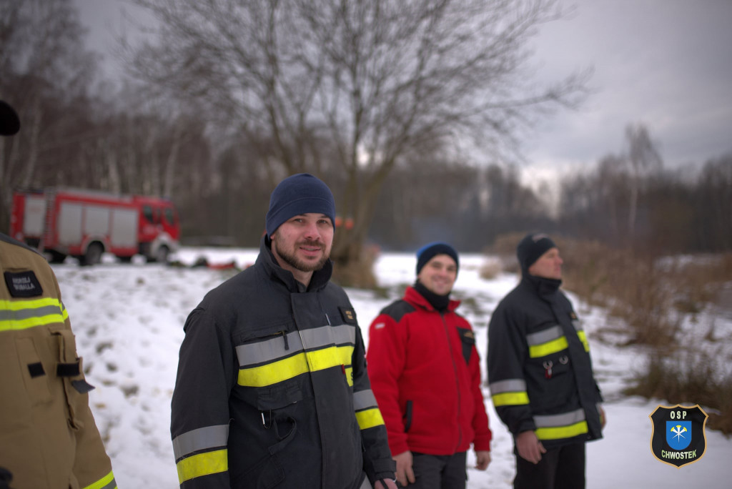 Mówią, że lód był idealnej grubości