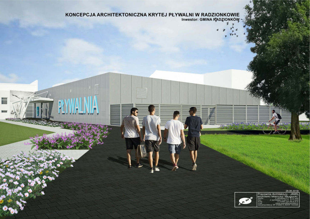Jak ma wyglądać kryta pływalnia w Radzionkowie?
