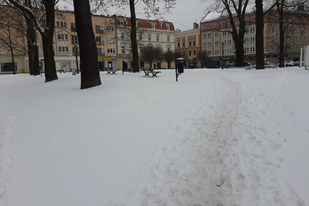 Przejście po chodnikach prawdziwym wyzwaniem