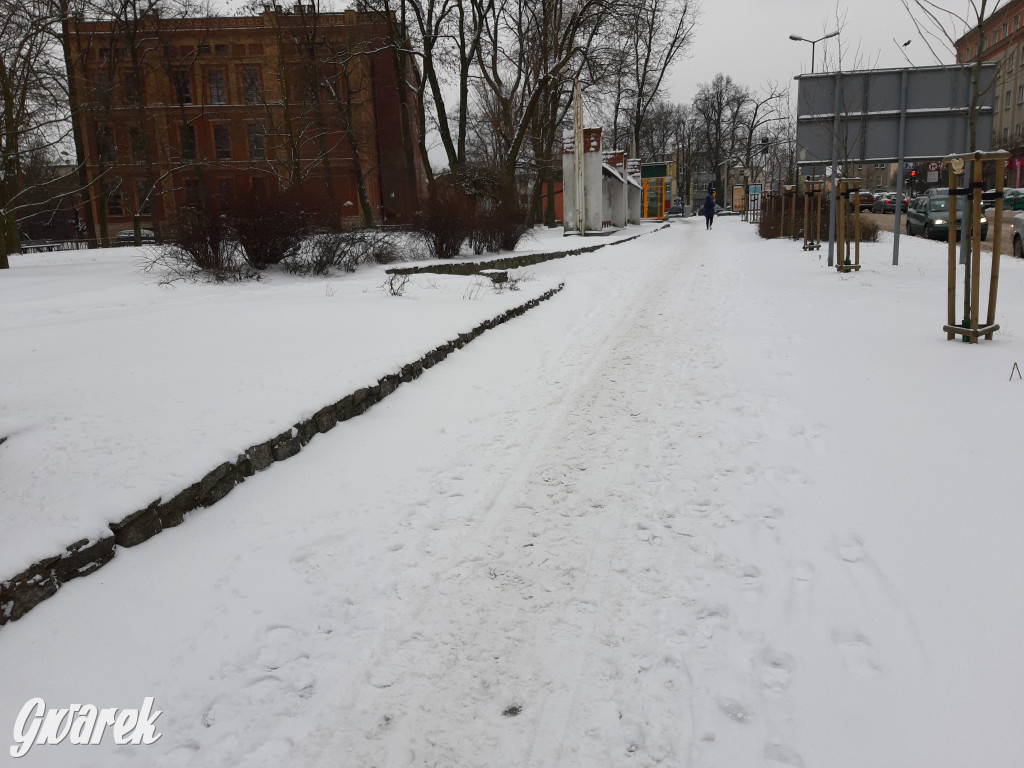 Przejście po chodnikach prawdziwym wyzwaniem