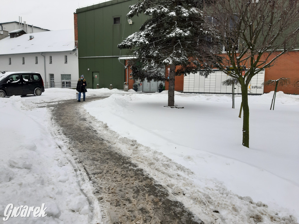 Przejście po chodnikach prawdziwym wyzwaniem