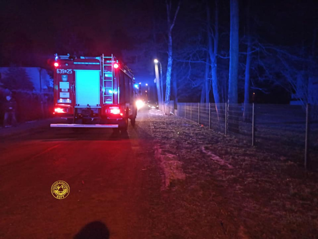 Strażacy uratowali z pożaru cztery osoby