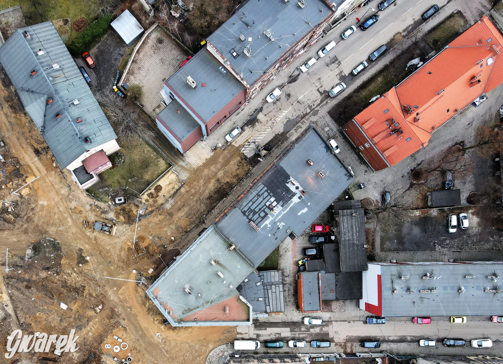 Tu budują rondo, od miesiąca
