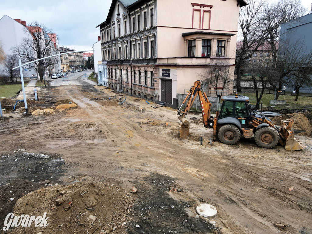 Tu budują rondo, od miesiąca