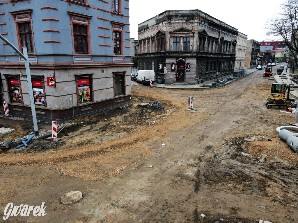 Tu budują rondo, od miesiąca