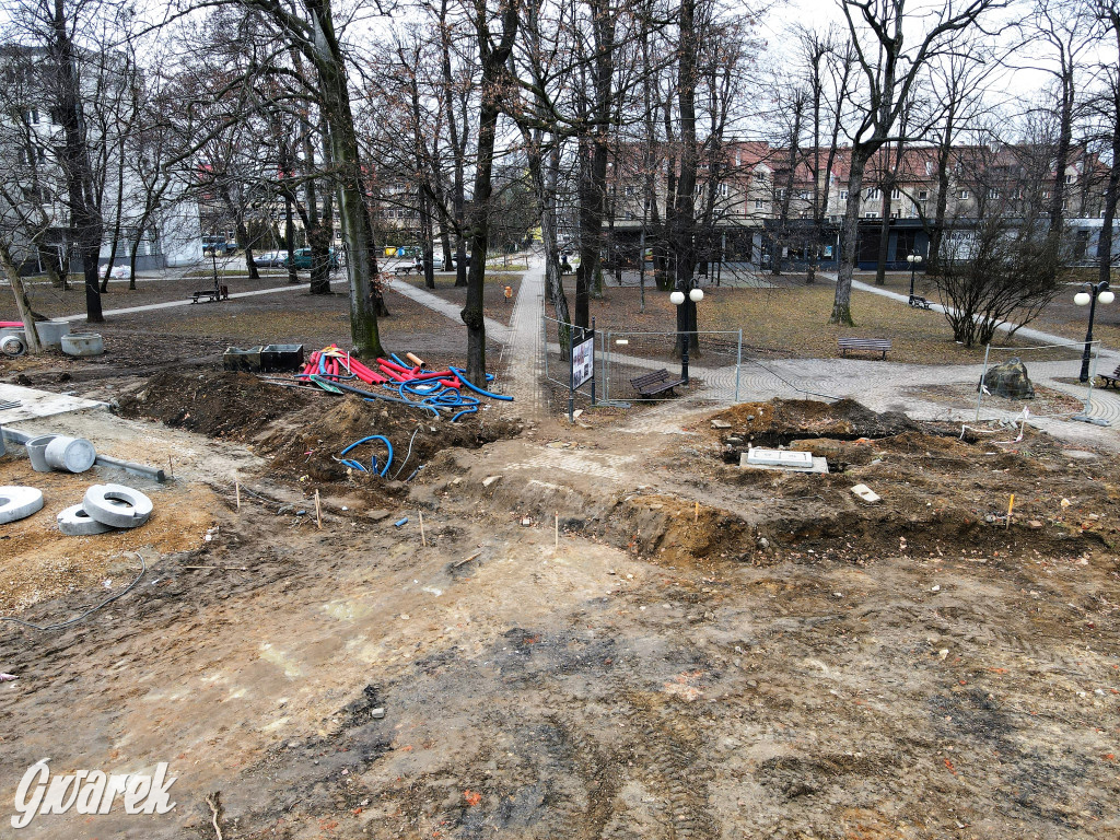 Tu budują rondo, od miesiąca